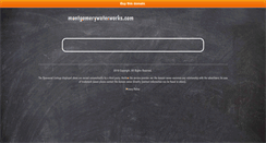 Desktop Screenshot of montgomerywaterworks.com